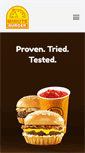 Mobile Screenshot of minuteburger.com